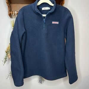 Boys Vineyard Vines Martha’s Vinyard Pullover fleece 1/4 zip.